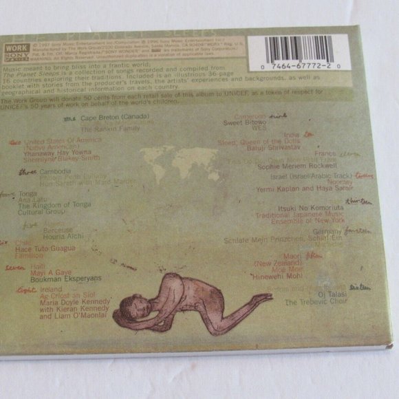 The Planet Sleeps CD 16 Blissful World Lullabies Various Artists Booklet VG+ - Picture 2 of 6